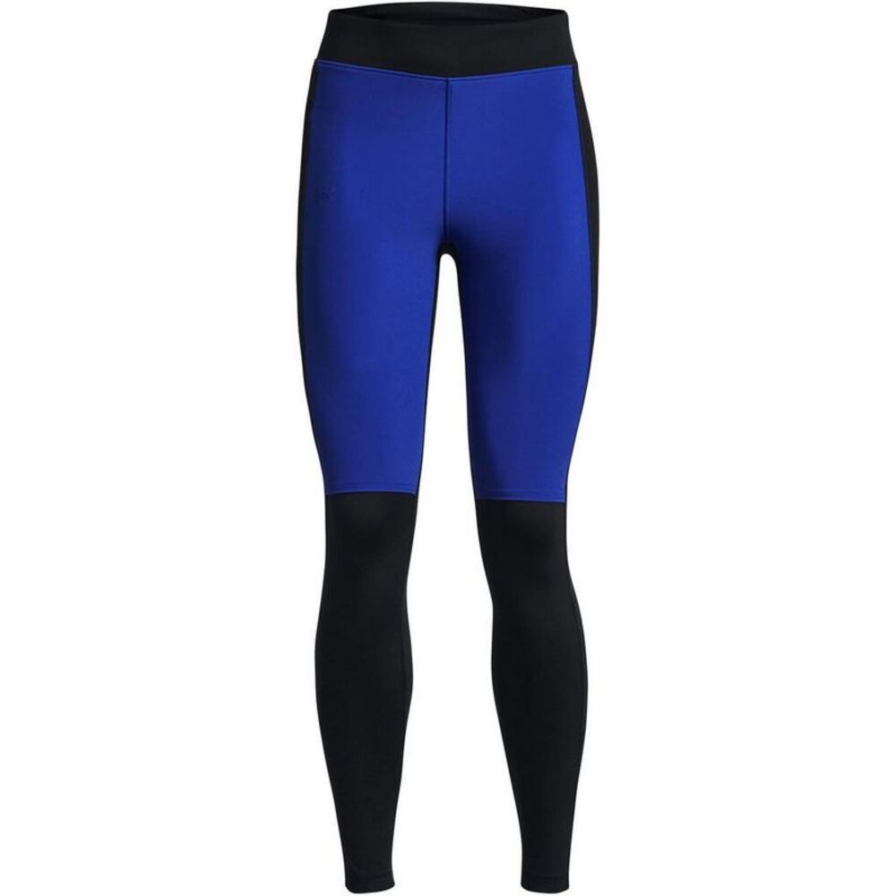 Under Armour Womens/Ladies Qualifier Moisture Wicking Running Tights / Black/Blu
